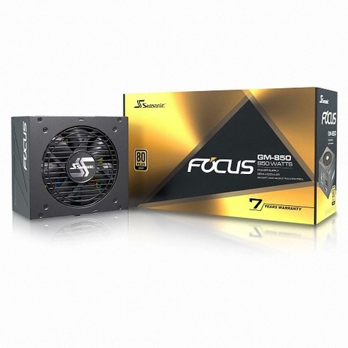 시소닉 - 시소닉 FOCUS GOLD GM-850 Modular ATX SSR-850FM