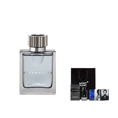 [코익퍼퓸] 몽블랑 스타워커 EDT 50ML(+샘플 3종+미니 1종+쇼핑백), 단일속성