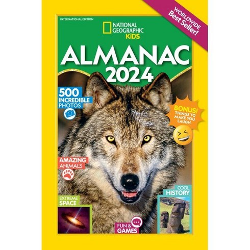 National Geographic Kids Almanac 2024 (International Edition)