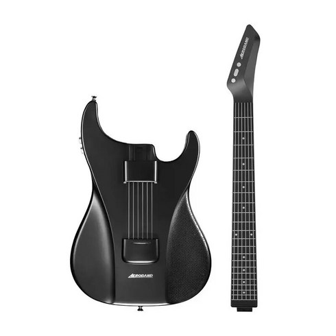 통기타 어쿠스틱 AeroBand 무통 기타 및 스마트 실리콘 스트링 블루투스 8 사운드 USB MIDI 기능 성인용 선물