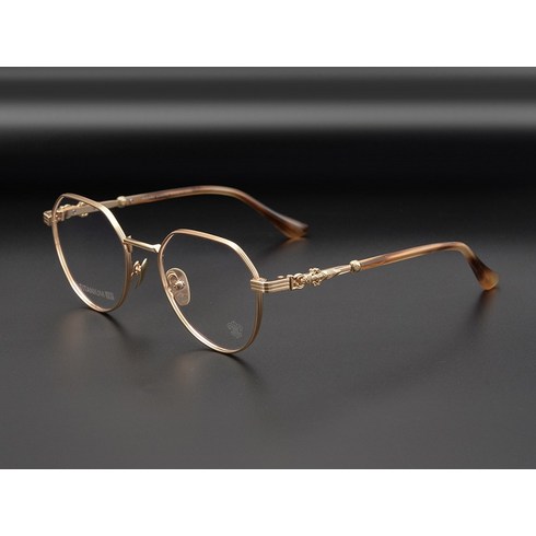 일본 하우스브랜드 초경량 금속테 뿔테 안경 티타늄 가벼운 남녀공용 하금테 c30