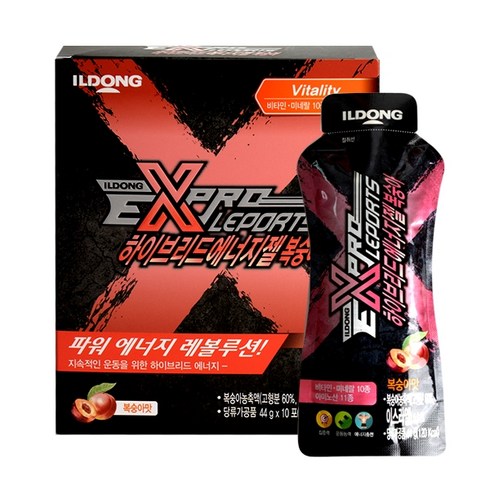 일동 하이브리드 에너지젤 복숭아맛, 440g, 1개