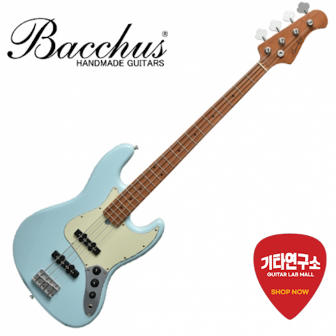 Bacchus 바커스 베이스기타 Universe BJB-1 RSM Maple (Sonic Blue)