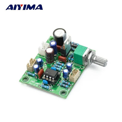 ne타임즈 - AIYIMA NE5532 Preamp Preamplifier Volume Tone Control Board 10 Times Preamplifier Magnification, 보여진 바와 같이