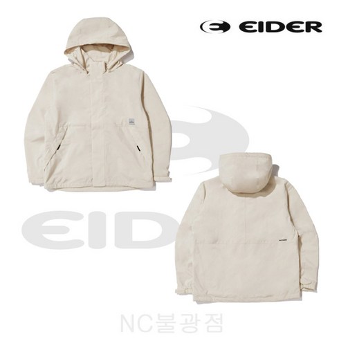 아이더 [매장정품] 내구성이 좋은 봄 간절기 남성 여성 공용 (POP ON BASIC) UNI 방풍 자켓 [DUP23187/L/Beige(E1)][NC불광]