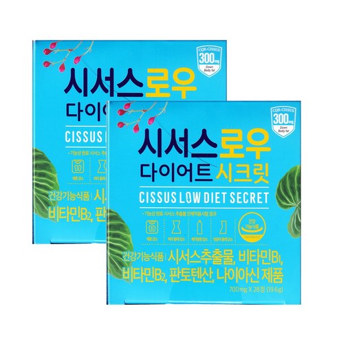 2023년 가성비 최고 시서스 - 시서스로우 다이어트 시크릿 8주분, 28정, 2개