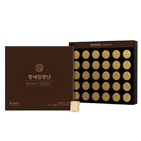 한삼인 황제침향단 3.75g X 60환 + 쇼핑백, 2박스
