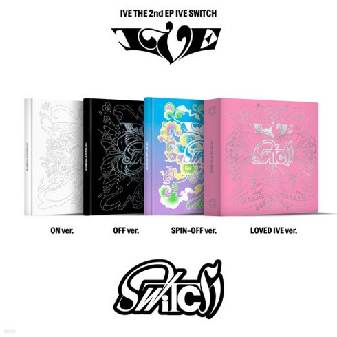 아이브아센디오앨범 - 아이브 (IVE) / IVE SWITCH: IVE THE 2nd EP (버전선택/L100005974)(예약)4/30발송예정, ON ver (화이트)