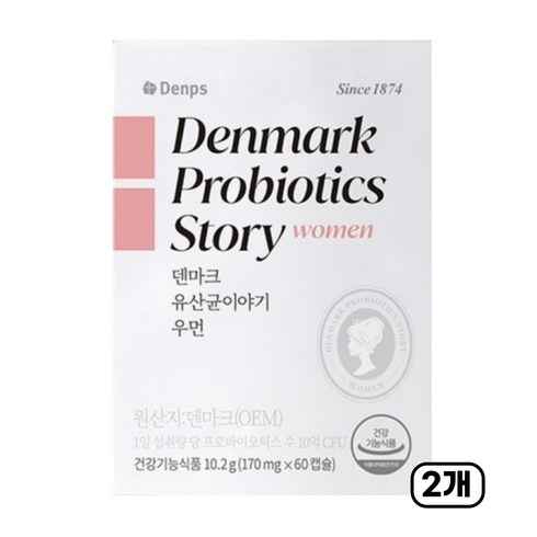 GS 전격 런칭 덴마크 유산균이야기 우먼 질유산균 12개월분 - 덴프스 덴마크 유산균 이야기 우먼 10.2g, 120정, 1개
