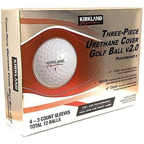 2023년 가성비 최고 커클랜드골프공 - KIRKLAND SIGNATURE 3피스 우레탄 커버 골프공 v2.0 화이트 12개, 12 balls