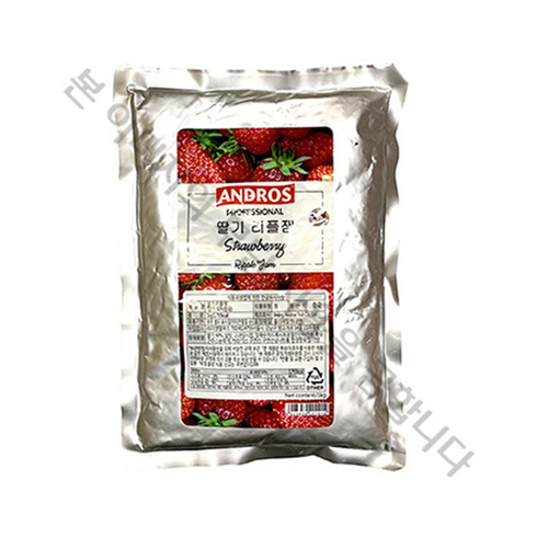 앤드로스 딸기 리플잼 (1kg), 1kg, 1개, 상세페이지 참조