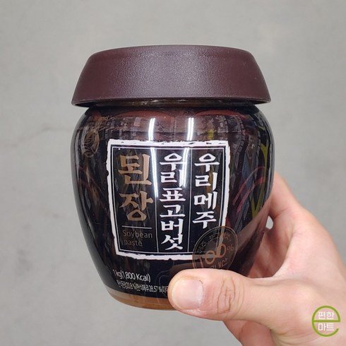 노브랜드 우리 메주 표고버섯 된장1kg, 3개, 1kg