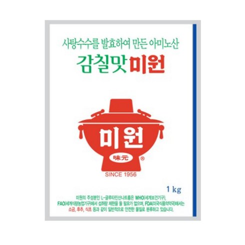 미원1kg - 청정원 감칠맛나는미원, 1kg, 2개