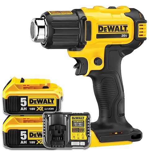 2023년 가성비 최고 디월트히터 - 디월트공식대리점 20V 무선 열풍기 세트 충전 히팅건 힛툴 산업용 공업용 드라이기 DCE530N, 1개