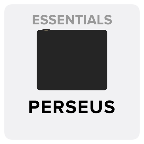 QUAOAR ESSENTIALS 시리즈 PERSEUS 페르세우스 게이밍 마우스 패드(컨트롤) 490x420mm, 1개