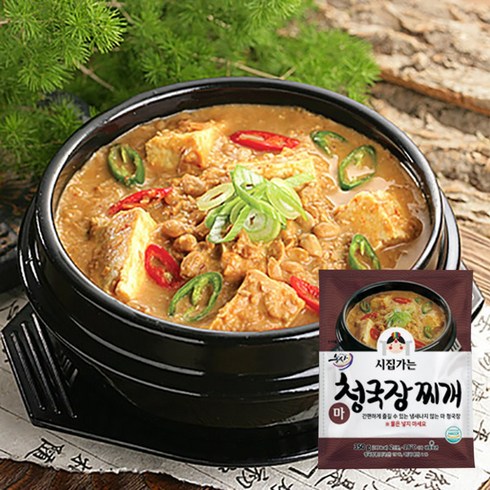 시집가는청국장 - [사이다마트] 시집가는 청국장찌개 350g, 10개