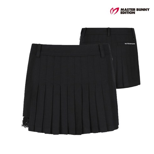 2023년 가성비 최고 마스터바니 - 마스터바니에디션 골프 masterbunnyedition여성 체인 컷아웃 큐롯 스커트 M421A3PS374_BK, 000, BK