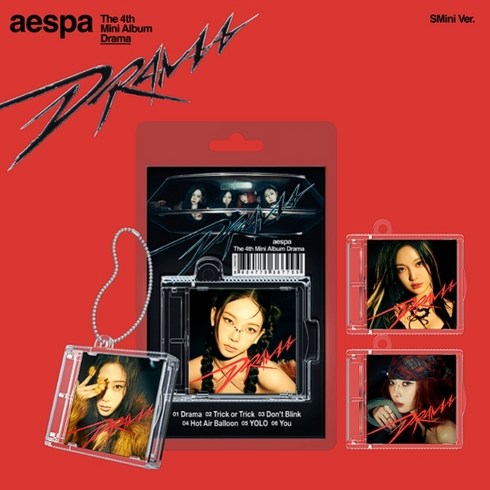 에스파 (aespa) 4th Mini Album - Drama(SMini Ver.)(스마트앨범)+버전선택, 윈터