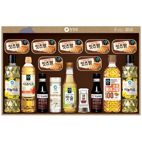 2023년 가성비 최고 추석선물세트 - 청정원 종합 16호 선물세트 + 부직포동봉