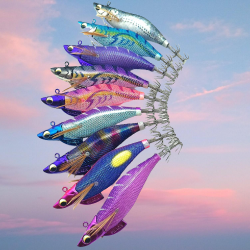 2023년 가성비 최고 에기프린스 - [조조피싱] 백경 스웨긴 팁런프린스 2.5호 20g 무늬오징어 에기 래틀, 05