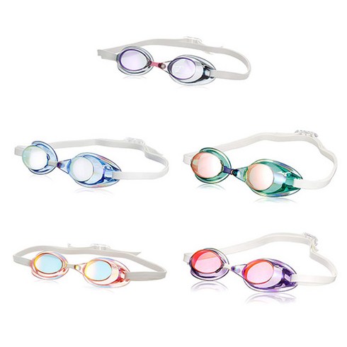 미즈노 엑셀아이 노패킹 미러 수경 85YA751 Accel Eye, Sparkle Pink and Orange Mirror