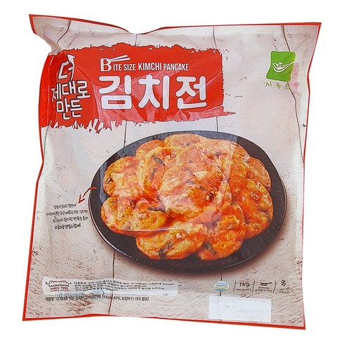 더 제대로만든 김치전 1kg (30g x33ea), 1개