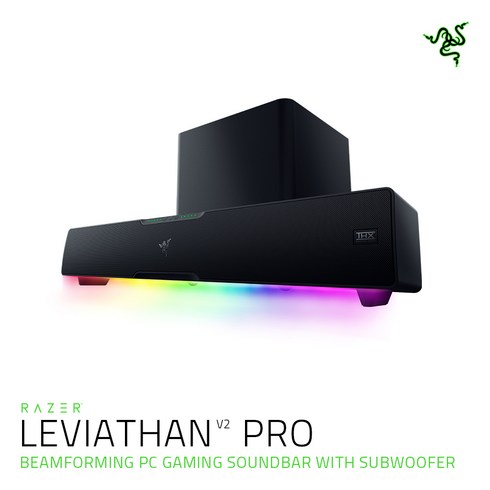 레이저코리아 Razer Leviathan V2 Pro 레비아탄 V2 프로 블루투스 스피커