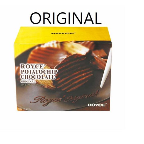 일본 ROYCE 로이스 초콜릿 포테이토칩 감자칩 오리지널 190g, 1개