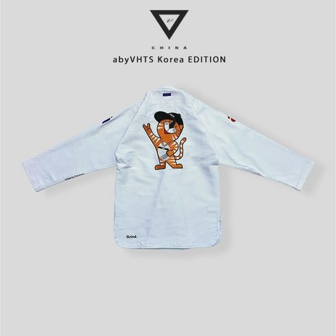 프로 현물 a by VHTS Korea EDITION 주짓수 도복, A2F 흑백색상 비고, 프리사이즈