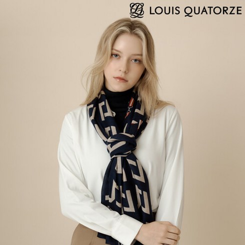 2023년 가성비 최고 루이까또즈 알토 울 스카프 - [백화점매장 정품출고] 루이까또즈 (2BPP453NA) 울 롱스카프 알토 네이비