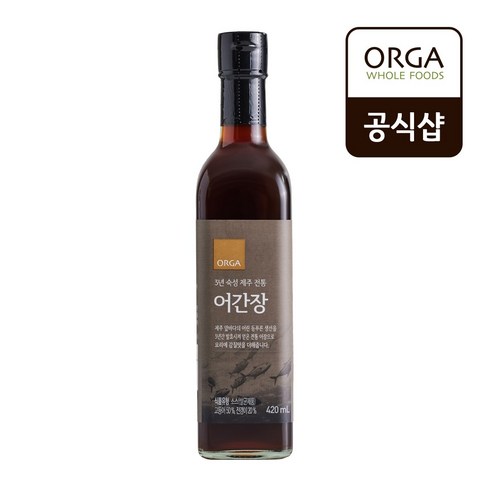 어박사어간장 - [올가] 전통 어간장 (420ml), 420ml, 1개