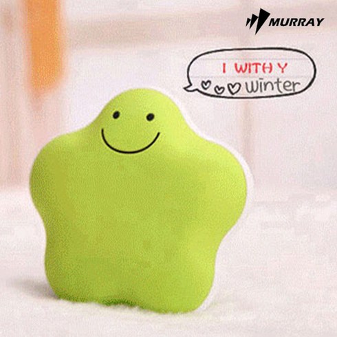 2023년 가성비 최고 머레이 럭키스타손난로 - 머레이 럭키스타 휴대용 충전식 손난로 보조배터리 3600mAh 주머니난로, 그린