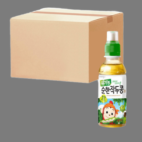 순한 작두콩차 대용량 200ml 24개 x2 (총 48) 무농약, 유기농 순한 작두콩차 200ml 24개 x2