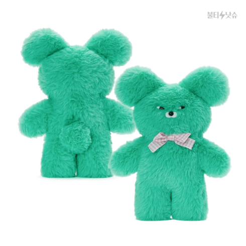 와사비베어 인형 기본 봉제인형 캐릭터 굿즈 15x22cm, 인형 22cm