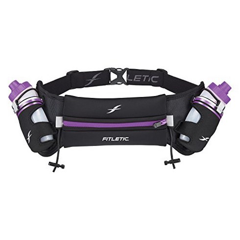 Fitletic Insulated Hydration Belt S/M Blk & Purple null, 1개, Black & Purple