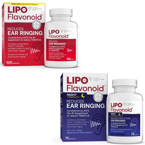 lipo flavonoid - 리포 플라보노이드 2종택1 Lipo-Flavonoid Plus 100 or Night Ear 75Caplets, NIGHT 75캡슐, 1개