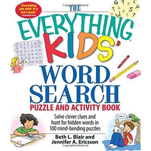 The Everything Kids' Word Search Puzzle and Activity Book:Solve Clever Clues and Hunt for Hidde..., Adams Media