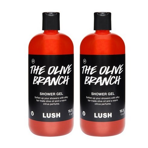 러쉬 올리브 브랜치 샤워젤 500g 2개 Lush Shower gel