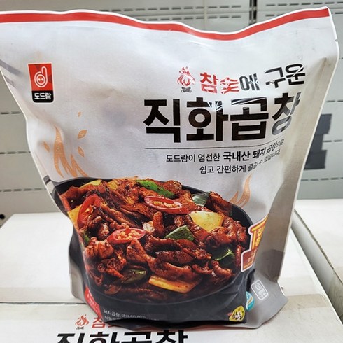 요리일가직화알곱창 - 도드람 참숯에 구운 직화곱창 300g x 4입, 1.2kg, 1개