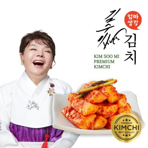 김수미의 엄마생각 [더프리미엄] 총각김치 4kg, 1개