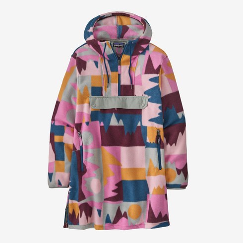 (파타고니아 100%정품) patagonia Synchilla® Cagoule 신칠라 카굴 플리스 Frontera: Marble Pink