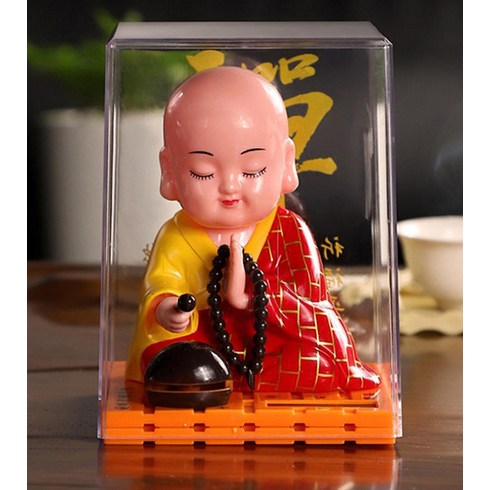 목탁치는 스님, 빨강스님 대형