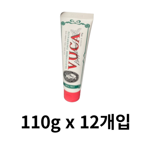 블랑키즐치약 - 뷰카 클래식 고불소 구취케어치약, 1320g, 4개