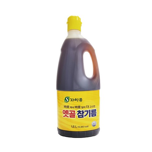 (무)자연품 옛골참기름, 6개, 1.5L
