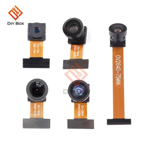 카메라모듈 ESP32CAM 단일 칩 마이크로 컴퓨터 DVP 인터페이스 OV2640 66 도 120160 2 백만 픽셀 ESP32, 4.번들 5