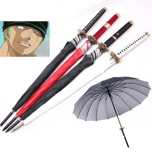 원피스 우산 조로 칼 일본 애니메이션 검 우산
