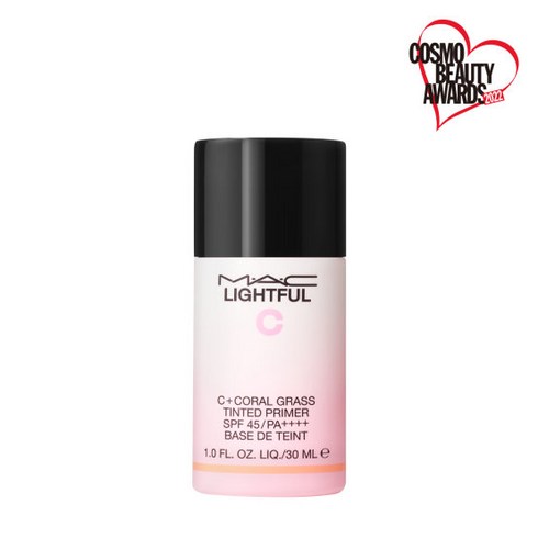 [백화점 정품 쇼핑백] 맥 라이트풀 C+ 코랄 그라스 틴티드 프라이머 30ml(SPF45)