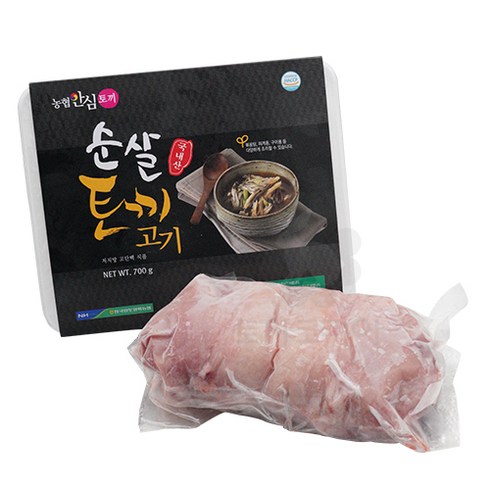 국내산 농장직영 순살토끼고기, 700g, 1개