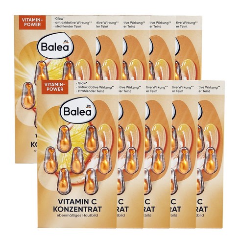 발레아 비타민 C 컨센트레이트 앰플 7개입 Balea Vitamin C Konzentrat, 2.66ml, 10개