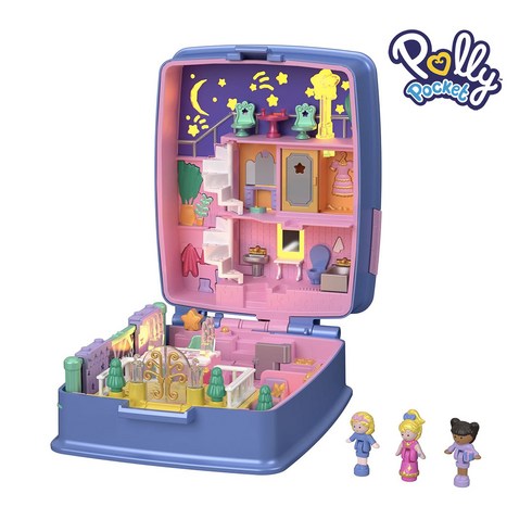 폴리포켓 인형 스타라이트 디너 파티 플레이세트 / Polly Pocket Keepsake Starlight Dinner Party Compact